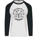 Oktoberfest Its Beer Season Mens L/S Baseball T-Shirt White/Black