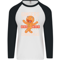 Gingers Are for Life Not Just for Christmas Mens L/S Baseball T-Shirt White/Black