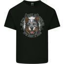 Blue Heeler Australian Cattle Dog Kids T-Shirt Childrens Black