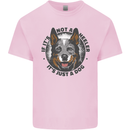 Blue Heeler Australian Cattle Dog Kids T-Shirt Childrens Light Pink