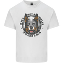 Blue Heeler Australian Cattle Dog Kids T-Shirt Childrens White