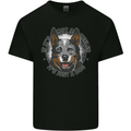 Blue Heeler Australian Cattle Dog Mens Cotton T-Shirt Tee Top Black