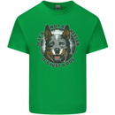 Blue Heeler Australian Cattle Dog Mens Cotton T-Shirt Tee Top Irish Green
