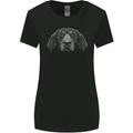 Bluetick Coonhound Womens Wider Cut T-Shirt Black