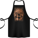 Bondage Skull Cotton Apron 100% Organic Black