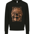 Bondage Skull Mens Sweatshirt Jumper Black