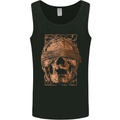 Bondage Skull Mens Vest Tank Top Black