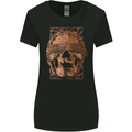 Bondage Skull Womens Wider Cut T-Shirt Black