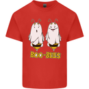 Boo Bees Funny Halloween Ghosts Rude Funny Kids T-Shirt Childrens Red