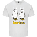 Boo Bees Funny Halloween Ghosts Rude Funny Mens Cotton T-Shirt Tee Top White