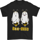 Boo Bees Funny Halloween Ghosts Rude Funny Mens T-Shirt 100% Cotton Black