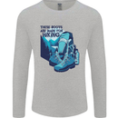 Boots Are Made for Hiking Hiker Trekking Mens Long Sleeve T-Shirt Sports Grey