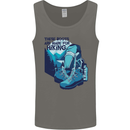 Boots Are Made for Hiking Hiker Trekking Mens Vest Tank Top Charcoal