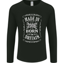 Born In Britain 17th Birthday Made 2006 Mens Long Sleeve T-Shirt Black