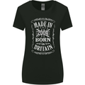 Born In Britain 19th Birthday Made 2004 Womens Wider Cut T-Shirt Black