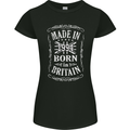 Born In Britain 29th Birthday Made 1994 Womens Petite Cut T-Shirt Black