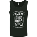 Born In Britain 60th Birthday Made 1963 Mens Vest Tank Top Black