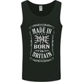 Born In Britain 76th Birthday Made 1947 Mens Vest Tank Top Black