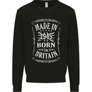 Born In Britain 78th Birthday Made 1945 Mens Sweatshirt Jumper Black