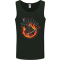 Born to Be a Rock Star Guitar Skull n Roll Mens Vest Tank Top Black