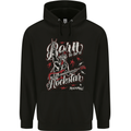 Born to Be a Rockstar Funny Rock Music Guitar Childrens Kids Hoodie Black