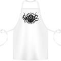 Born to Dive Octopus Scuba Diver Octopus Cotton Apron 100% Organic White