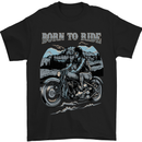 a black shirt with a skeleton riding a motorcycle