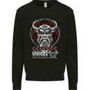 Born to be Vikings Ragnar Odin Valhalla Kids Sweatshirt Jumper Black