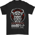 Born to be Vikings Ragnar Odin Valhalla Mens T-Shirt 100% Cotton Black