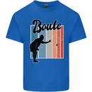 Boule Bowls Petanque Balls Mens Cotton T-Shirt Tee Top Royal Blue