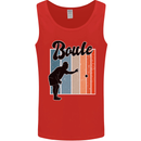 Boule Bowls Petanque Balls Mens Vest Tank Top Red