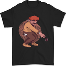 Boule Man Bowls Petanque Balls Mens T-Shirt 100% Cotton Black