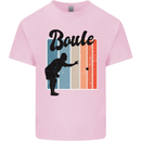 Boule Petanque Balls Bowls Mens Cotton T-Shirt Tee Top Light Pink