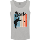 Boule Petanque Balls Bowls Mens Vest Tank Top Sports Grey