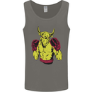 Boxing Bull Muay MMA Thai Boxer Mens Vest Tank Top Charcoal