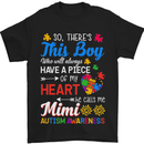 a black t - shirt with autism saying on it