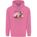 Branch Manager Funny Dog Walking Dad Childrens Kids Hoodie Azalea