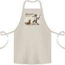 Branch Manager Funny Dog Walking Dad Cotton Apron 100% Organic Natural