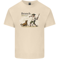 Branch Manager Funny Dog Walking Dad Mens Cotton T-Shirt Tee Top Natural