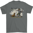 Branch Manager Funny Dog Walking Dad Mens T-Shirt 100% Cotton Charcoal