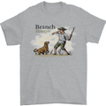 Branch Manager Funny Dog Walking Dad Mens T-Shirt 100% Cotton Sports Grey