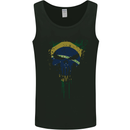 Brazil Skull Gym Training Bodybuilding Mens Vest Tank Top Black