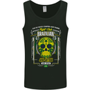 Brazilian Jiu Jitsu Skull MMA Martial Arts Mens Vest Tank Top Black
