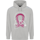 Breast Cancer Nurse Childrens Kids Hoodie Sports Grey
