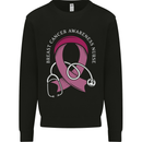 Breast Cancer Nurse Kids Sweatshirt Jumper Black
