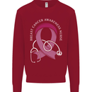 Breast Cancer Nurse Kids Sweatshirt Jumper Red