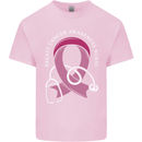Breast Cancer Nurse Kids T-Shirt Childrens Light Pink