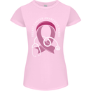Breast Cancer Nurse Womens Petite Cut T-Shirt Light Pink