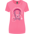 Breast Cancer Nurse Womens Wider Cut T-Shirt Azalea