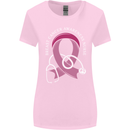 Breast Cancer Nurse Womens Wider Cut T-Shirt Light Pink